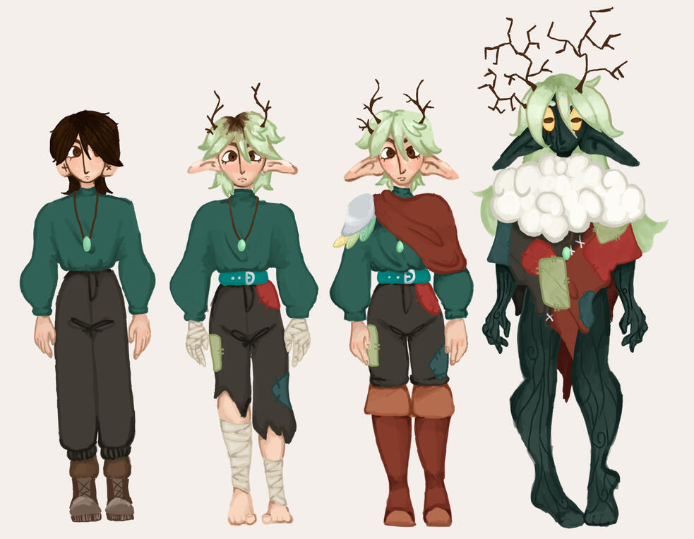 Lorelai Through the Years - Procreate