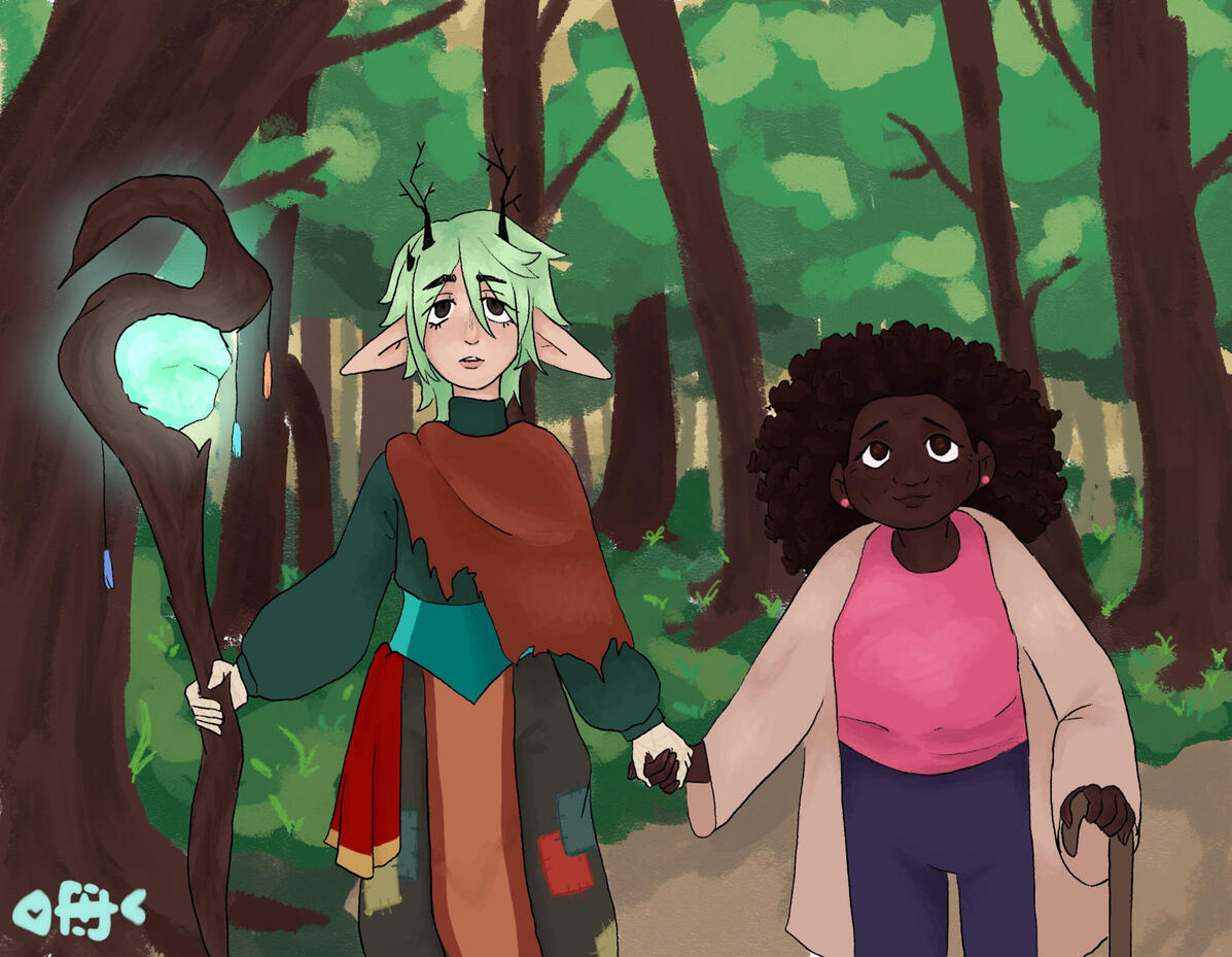 Serenity's Wake Scene - Procreate